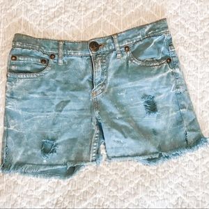 Free People Denim Shorts 26